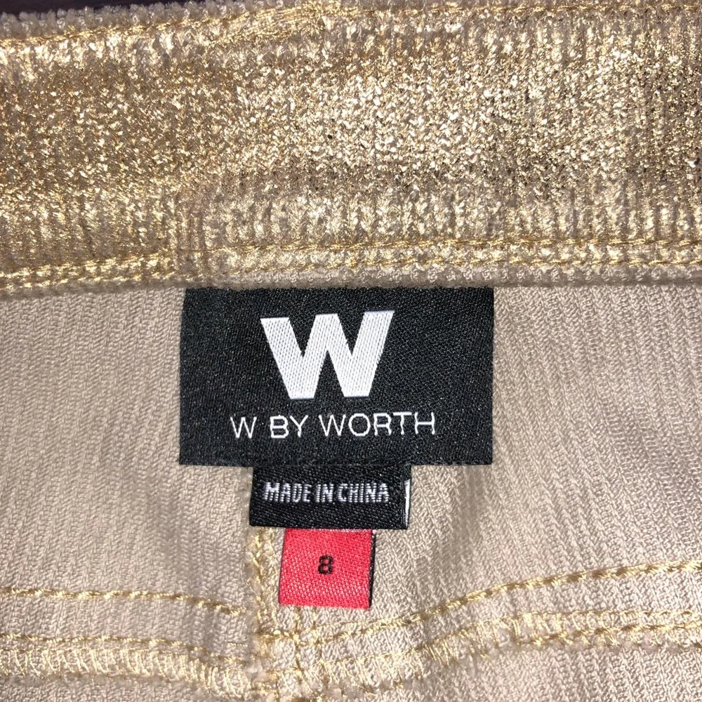 Worth Gold Cotton Blend‎ Jeans New Size 8